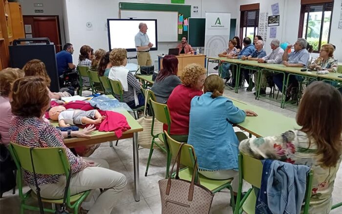 Charla-coloquio en el CEPER 7 Villas