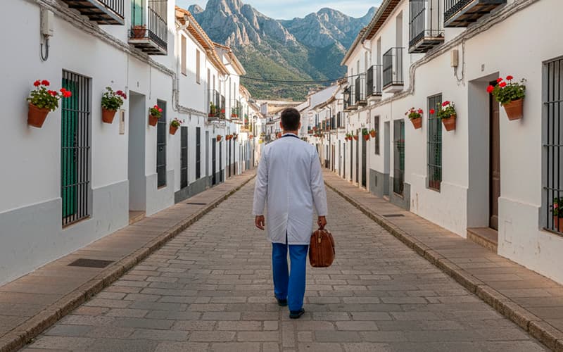 Abordamos la falta de cobertura de médicos rurales en Andalucía