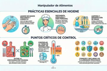 Materiales curso de Manipulador de Alimentos y Primeros Auxilios con IA