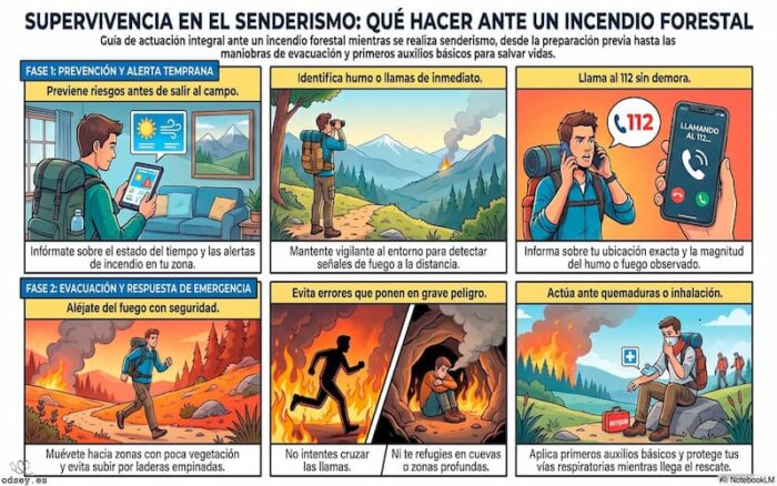 Atentos ante el riesgo de incendios forestales durante el verano