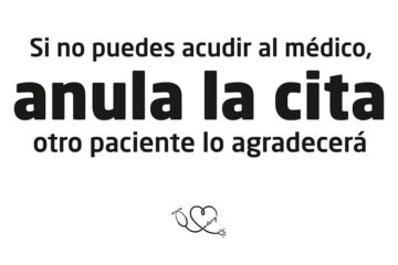 Anular las citas que no se utilicen y optimizar los recursos sanitarios