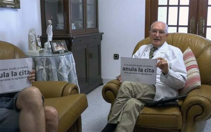 Anula la cita si no vas a ir