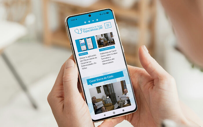 La web del Observatorio de Salud presente en Google Play Store