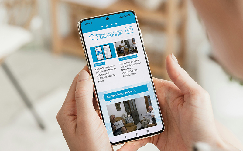 App del Observatorio de Salud 'Especialistas ¡YA!'