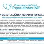 Cómo debemos actuar ante incendios forestales
