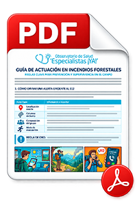 Guía sobre cómo debemos actuar ante incendios forestales
